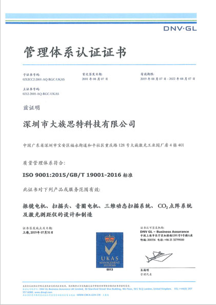 hansscanner management system certificate