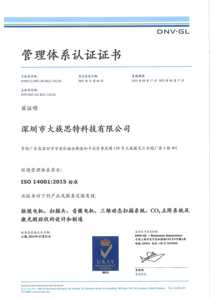 management system certificate